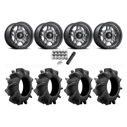 Assassinator Mud Tires 28x10-14 on Fuel Anza D558 Wheels