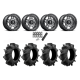 Assassinator Mud Tires 28x10-14 on Fuel Anza D558 Wheels