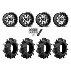 Assassinator Mud Tires 28x10-14 on Fuel Nutz D541 Wheels