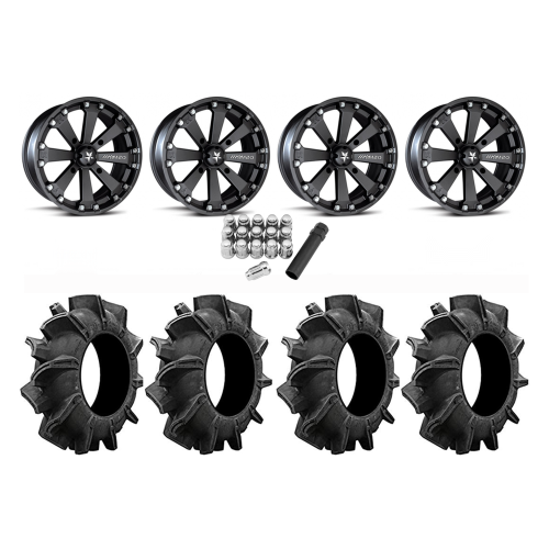 Assassinator Mud Tires 32x8-14 on MSA M20 Kore Wheels Assassinator Mud Tires 32x8-14 on MSA M20 Kore Wheels