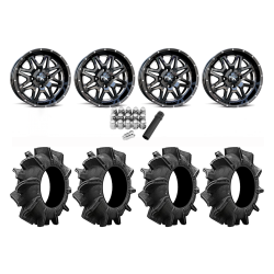 Assassinator Mud Tires 28x10-14 on MSA M26 Vibe Milled Wheels