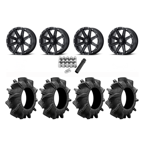 Assassinator Mud Tires 28x10-14 on MSA M33 Clutch Wheels