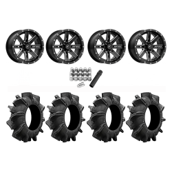 Assassinator Mud Tires 28x10-14 on MSA M41 Boxer Wheels