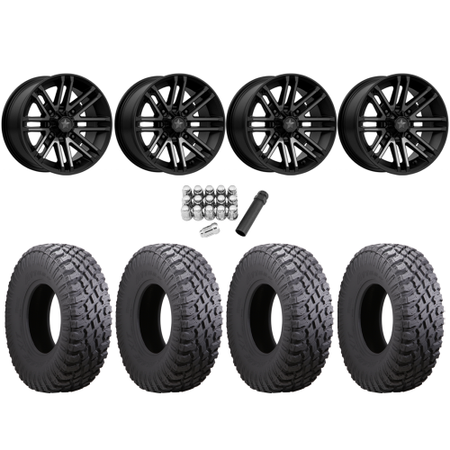 Atturo Trail Blade X/T 32x10-15 (8ply) Radial Tires on MSA M40 Rogue Titanium Tint Wheels Atturo Trail Blade X/T 32x10-15 (8ply) Radial Tires on MSA M40 Rogue Titanium Tint Wheels