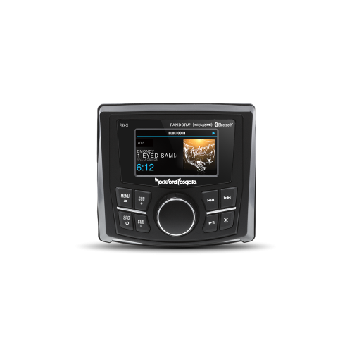 Rockford Fosgate Compact Digital Media Receiver w/ 2.7" Display