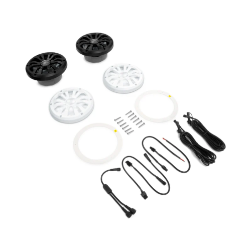 ECOXGEAR Marine Grade Wired Speaker 6.5" Pair with LEDCast ECOXGEAR Marine Grade Wired Speaker 6.5" Pair with LEDCast