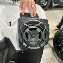 Kawasaki Brute Force/Prairie 450 2024 to 2025 Bluetooth ATV Speaker Pods - Fender Mounted Kawasaki Brute Force/Prairie 450 2024 to 2025 Bluetooth ATV Speaker Pods - Fender Mounted