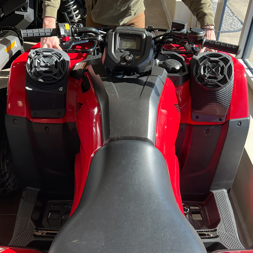 Honda Rancher 2014+ Bluetooth ATV Speaker Pods - Fender Mounted Honda Rancher 2014+ Bluetooth ATV Speaker Pods - Fender Mounted