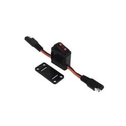 Bazooka LED Back-Lit Inline Switch 16 Amp 12V SAE