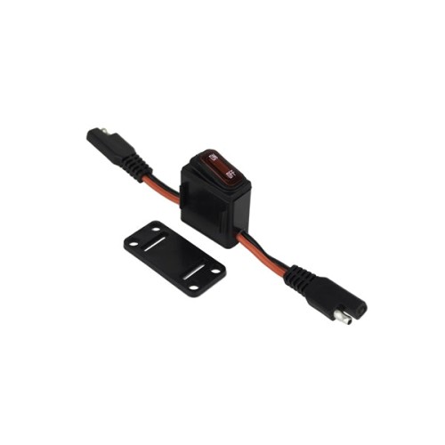Bazooka LED Back-Lit Inline Switch 16 Amp 12V SAE Bazooka LED Back-Lit Inline Switch 16 Amp 12V SAE