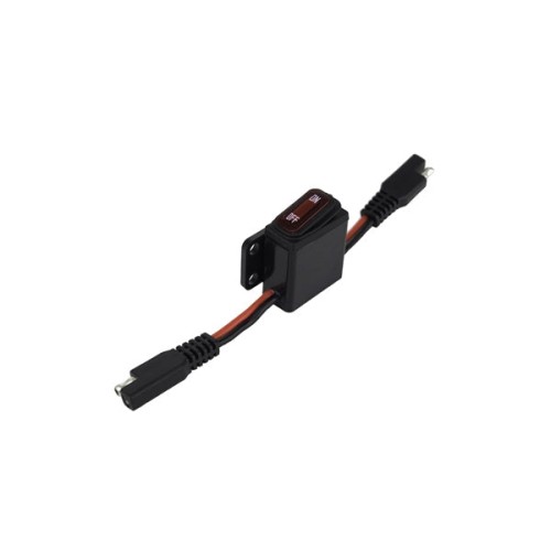 Bazooka LED Back-Lit Inline Switch 16 Amp 12V SAE Bazooka LED Back-Lit Inline Switch 16 Amp 12V SAE