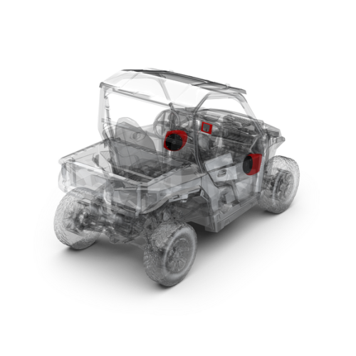 Polaris General - Rockford Fosgate Stage-2 Audio System