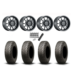 BFGoodrich Mud-Terrain KM3 32x10-14 Tires on Method 409 Matte Black Wheels