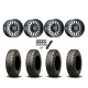 BFGoodrich Mud-Terrain KM3 32x10-14 Tires on Method 411 Matte Black Wheels