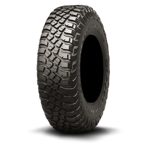 BFGoodrich Mud-Terrain KM3 28x10-14 Tires on MSA M45 Portal Machined Wheels