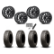 BFGoodrich Mud-Terrain KM3 28x10-14 Tires on Fuel Vector Matte Black Wheels