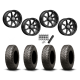 BFGoodrich Mud-Terrain KM3 28x10-14 Tires on MSA M12 Diesel Wheels