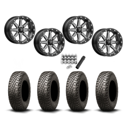 BFGoodrich Mud-Terrain KM3 28x10-14 Tires on MSA M21 Lok Beadlock Wheels