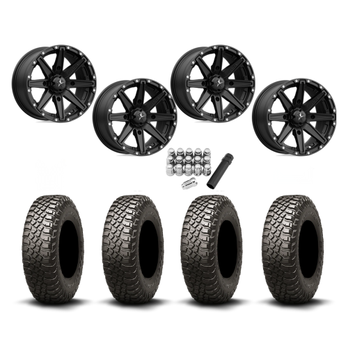 BFGoodrich Mud-Terrain KM3 28x10-14 Tires on MSA M33 Clutch Wheels