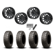 BFGoodrich Mud-Terrain KM3 28x10-14 Tires on MSA M43 Fang Titanium Tint Wheels