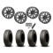 BFGoodrich Mud-Terrain KM3 30x10-15 (8ply) Radial Tires on ST-3 Matte Black Wheels