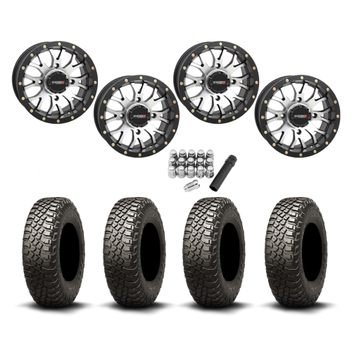 BFGoodrich Mud-Terrain KM3 32x10-14 Tires on ST-3 Machined Wheels