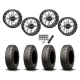 BFGoodrich Mud-Terrain KM3 32x10-14 Tires on ST-3 Machined Wheels