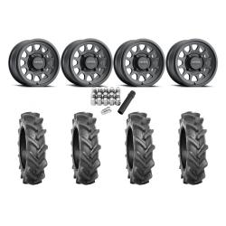 BKT AT 171 28x9-14 Tires on Method 414 Matte Black Wheels