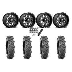 BKT AT 171 30x9-14 Tires on Fuel Maverick D538 Wheels