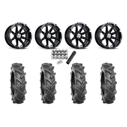 BKT AT 171 28x9-14 Tires on MSA M12 Diesel Wheels