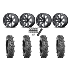 BKT AT 171 28x9-14 Tires on MSA M20 Kore Wheels