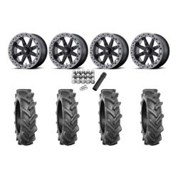 BKT AT 171 28x9-14 Tires on MSA M31 Lok 2 Beadlock Wheels