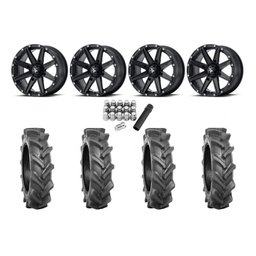 BKT AT 171 30x9-14 Tires on MSA M33 Clutch Wheels