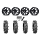 BKT AT 171 30x9-14 Tires on MSA M33 Clutch Wheels