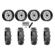 BKT AT 171 28x9-14 Tires on MSA M38 Brute Wheels