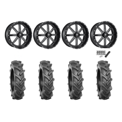 BKT AT 171 35x9-20 Tires on Fuel Maverick Wheels