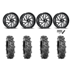 BKT AT 171 33x9-20 Tires on Fuel Triton Wheels