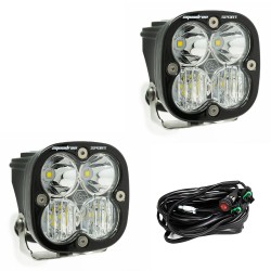 Baja Designs Squadron Sport Black LED Auxiliary Light Pod Pair - Clear Lense Baja Designs Squadron Sport Black LED Auxiliary Light Pod Pair - Clear Lense