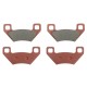 Honda ATV Front Brake Pads for SuperATV Disc Brake Kits Honda ATV Front Brake Pads for SuperATV Disc Brake Kits
