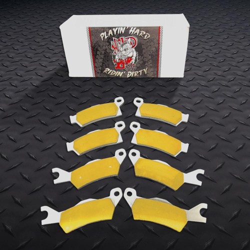 Wild Boar Brass Brake Pads for Can-Am Renegade Gen 2 (All Models) (2012-2019) (4 Calipers) Wild Boar Brass Brake Pads for Can-Am Renegade Gen 2 (All Models) (2012-2019) (4 Calipers)