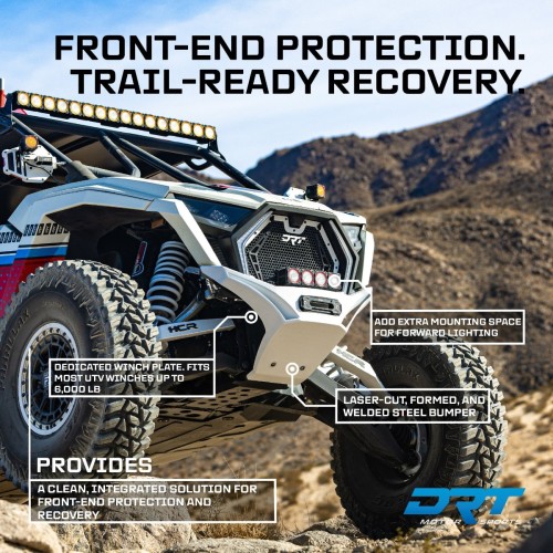 DRT Motorsports V2.0 Front Winch Bumper for Polaris RZR Pro R /Pro S/Turbo R 2022+ DRT Motorsports V2.0 Front Winch Bumper for Polaris RZR Pro R /Pro S/Turbo R 2022+