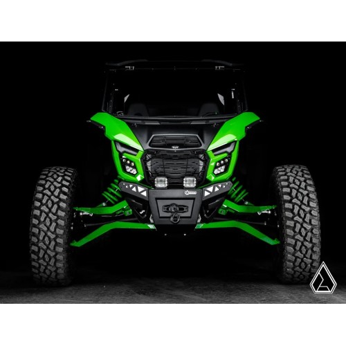 Assault Industries Kawasaki Teryx H2 Winch-Ready Aluminum Plate Front Bumper Assault Industries Kawasaki Teryx H2 Winch-Ready Aluminum Plate Front Bumper