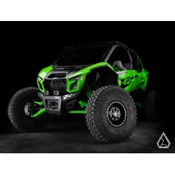 Assault Industries Kawasaki Teryx H2 Winch-Ready Aluminum Plate Front Bumper