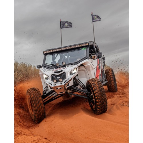 Elektric Offroad Can-Am Maverick X3 Machined Billet Front Winch Bumper (Clear)