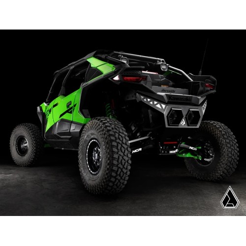 Assault Industries Kawasaki Teryx H2 Winch-Ready Aluminum Plate Rear Bumper Assault Industries Kawasaki Teryx H2 Winch-Ready Aluminum Plate Rear Bumper