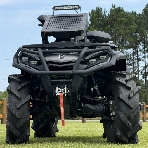 Wild Boar Razorback M/T 28x9.5-14 (6-Ply) Mud Tires on ST-3 Matte Black Wheels Wild Boar Razorback M/T 28x9.5-14 (6-Ply) Mud Tires on ST-3 Matte Black Wheels
