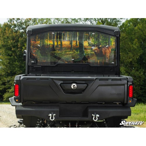 Can-Am Defender Rear Windshield Can-Am Defender Rear Windshield