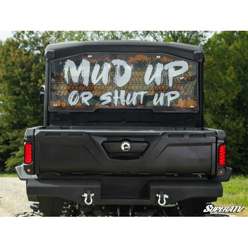 Can-Am Defender Rear Windshield Can-Am Defender Rear Windshield