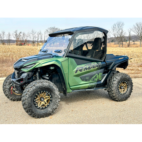 Sport Concept Manufacturing Yamaha Wolverine X2/RMAX-2 Tinted Polycarbonate Upper Door Kit