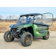Sport Concept Manufacturing Yamaha Wolverine X2/RMAX-2 Tinted Polycarbonate Upper Door Kit